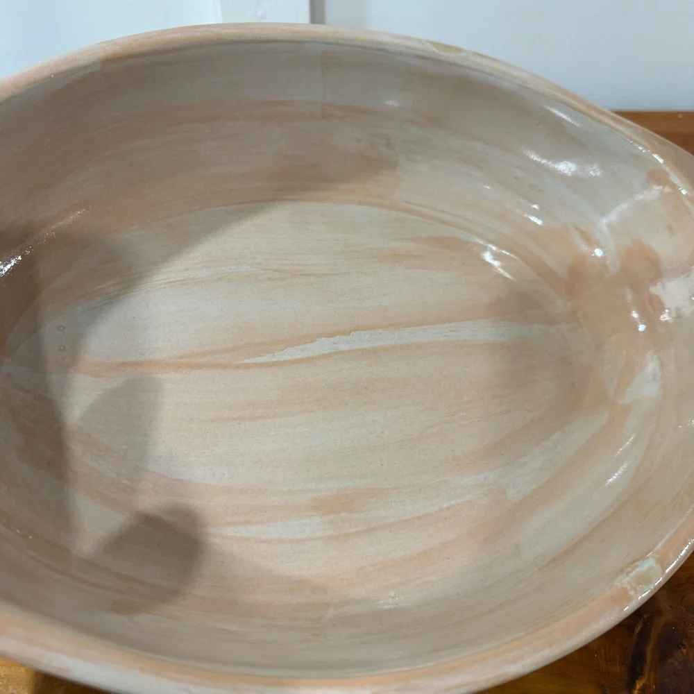 Louisville Stoneware Pottery Oval Casserole Baker Dish